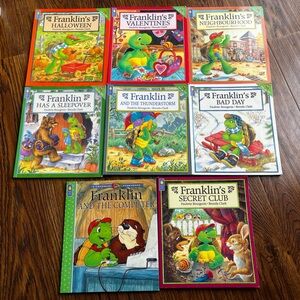 Franklin the turtle vintage Children's Book Collection hard to find books